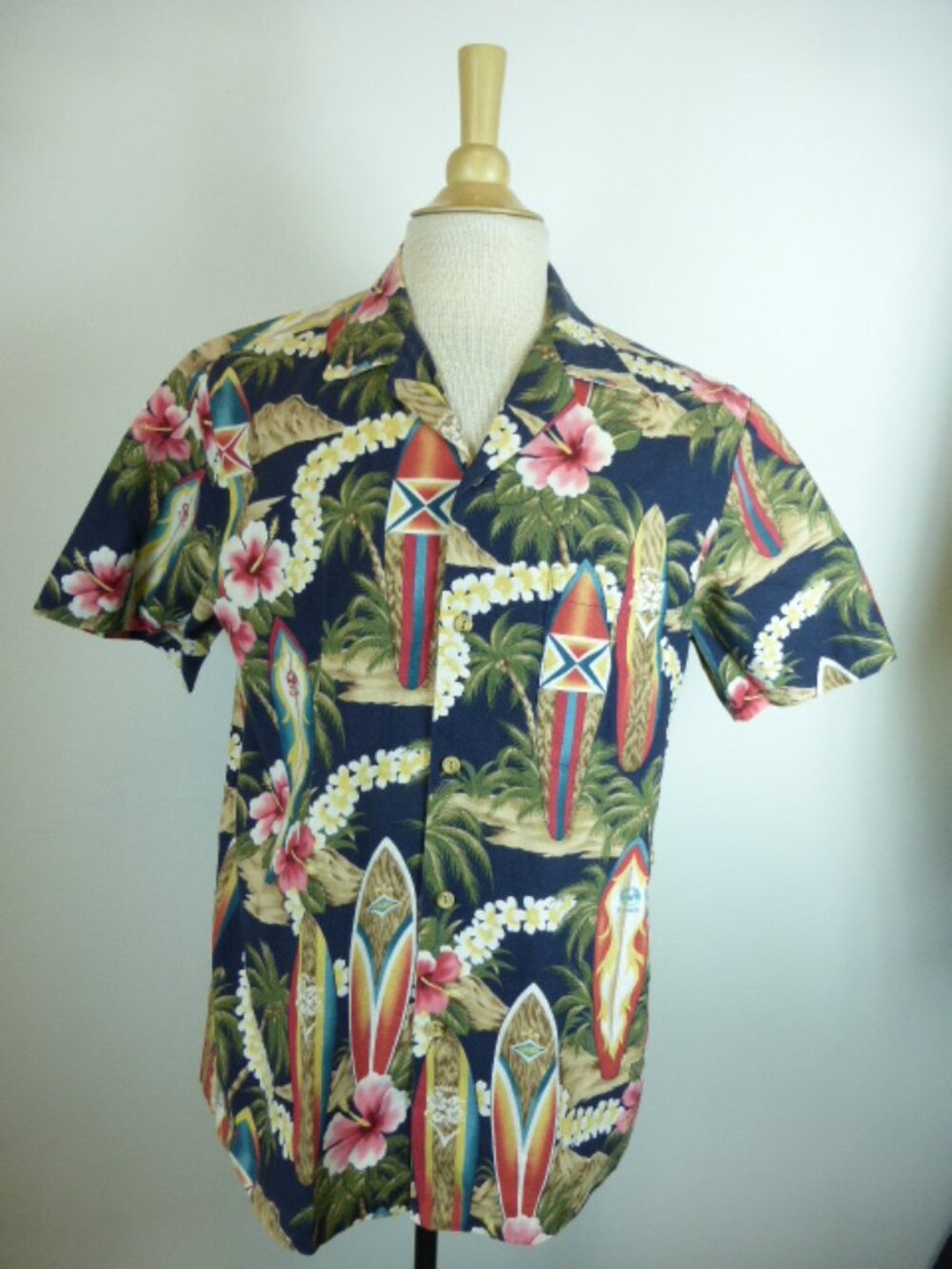 RJC vintage floral Hawaiian shirt M